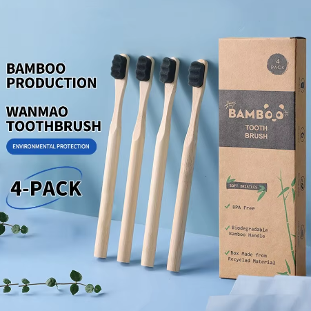 Biodegradable Bamboo Toothbrush